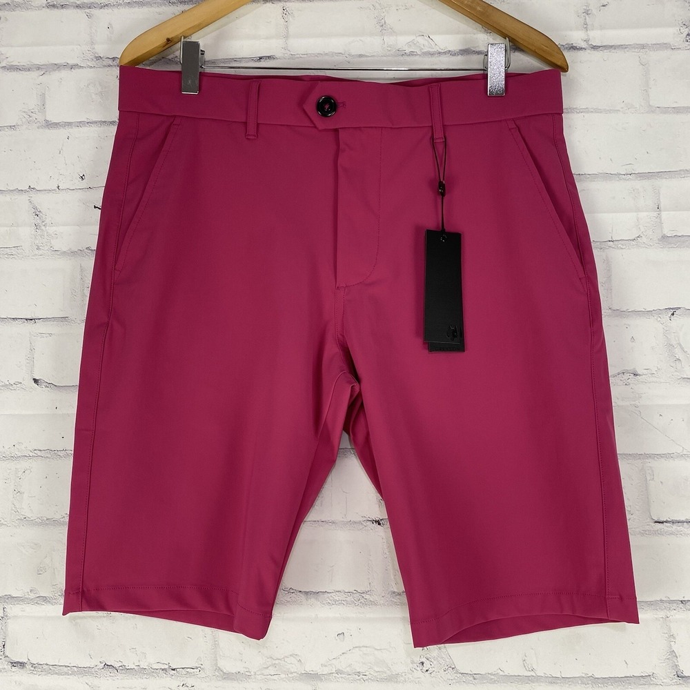 Greyson‎ Shorts Men's 32 Chino Montauk Shorts Pink Sugarcane 10" Inseam NWT